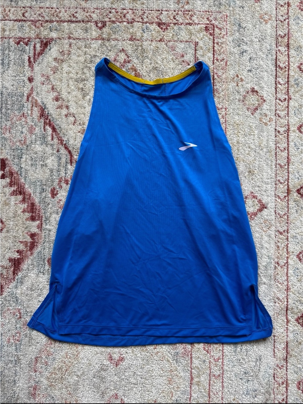 Brooks Blue Running Tank